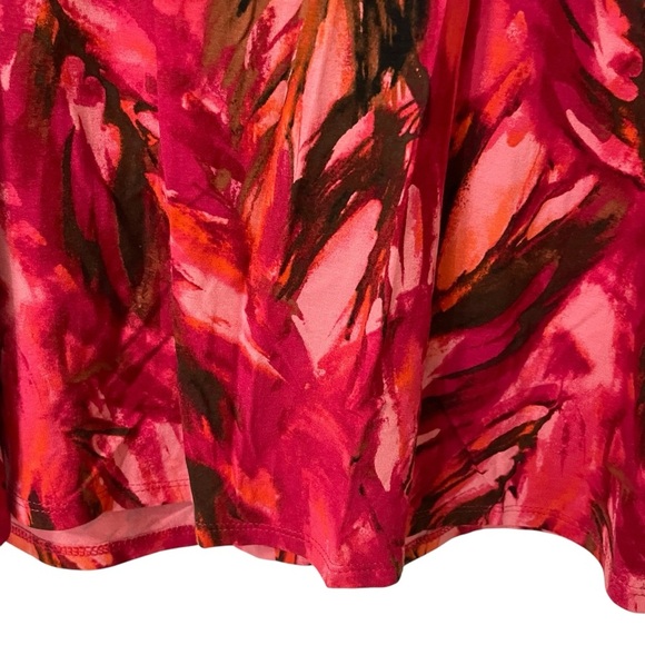 J. Jill Vibrant Red and Black Tank Top Small Petite Wearever Collection Stretch - Picture 6 of 9